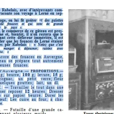 Fouace larousse gastronomique page 2